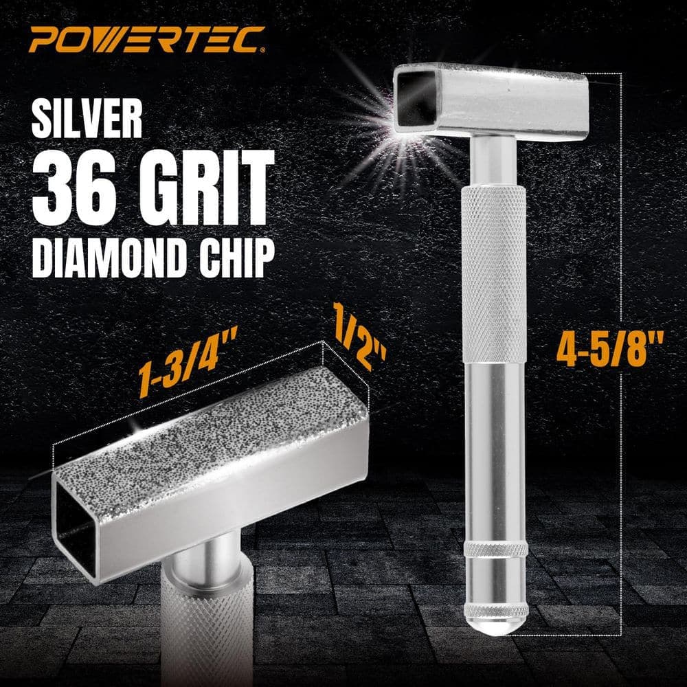‎POWERTEC Diamond Grinding Wheel Dresser for Bench Grinder (3)
