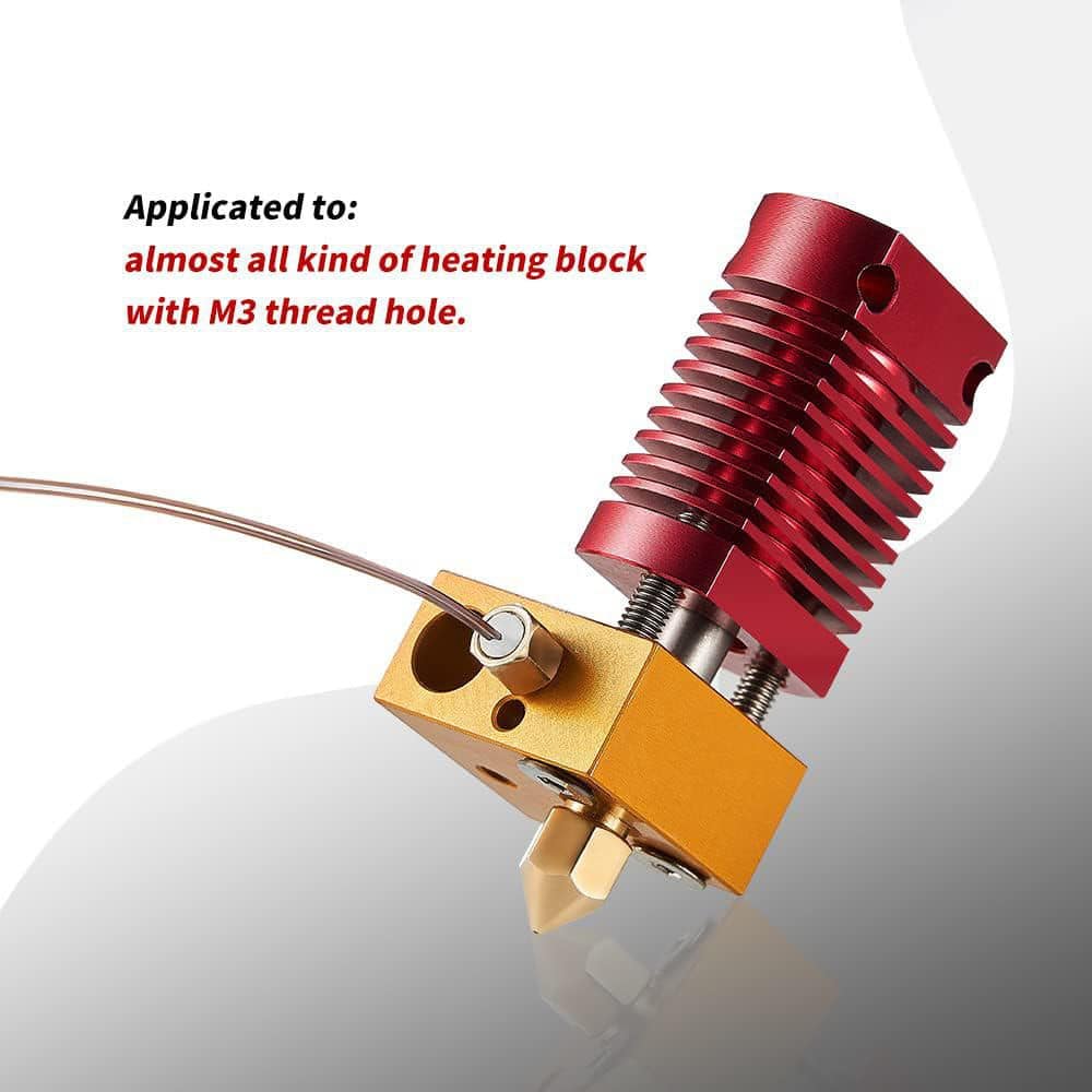 Unbranded 3D Printer Thermistor 100k NTC 3950 M3 Stud Temperature Sensor with 1.3m Cable for Ender 3 V2 Pro CR10 Hotend (2)