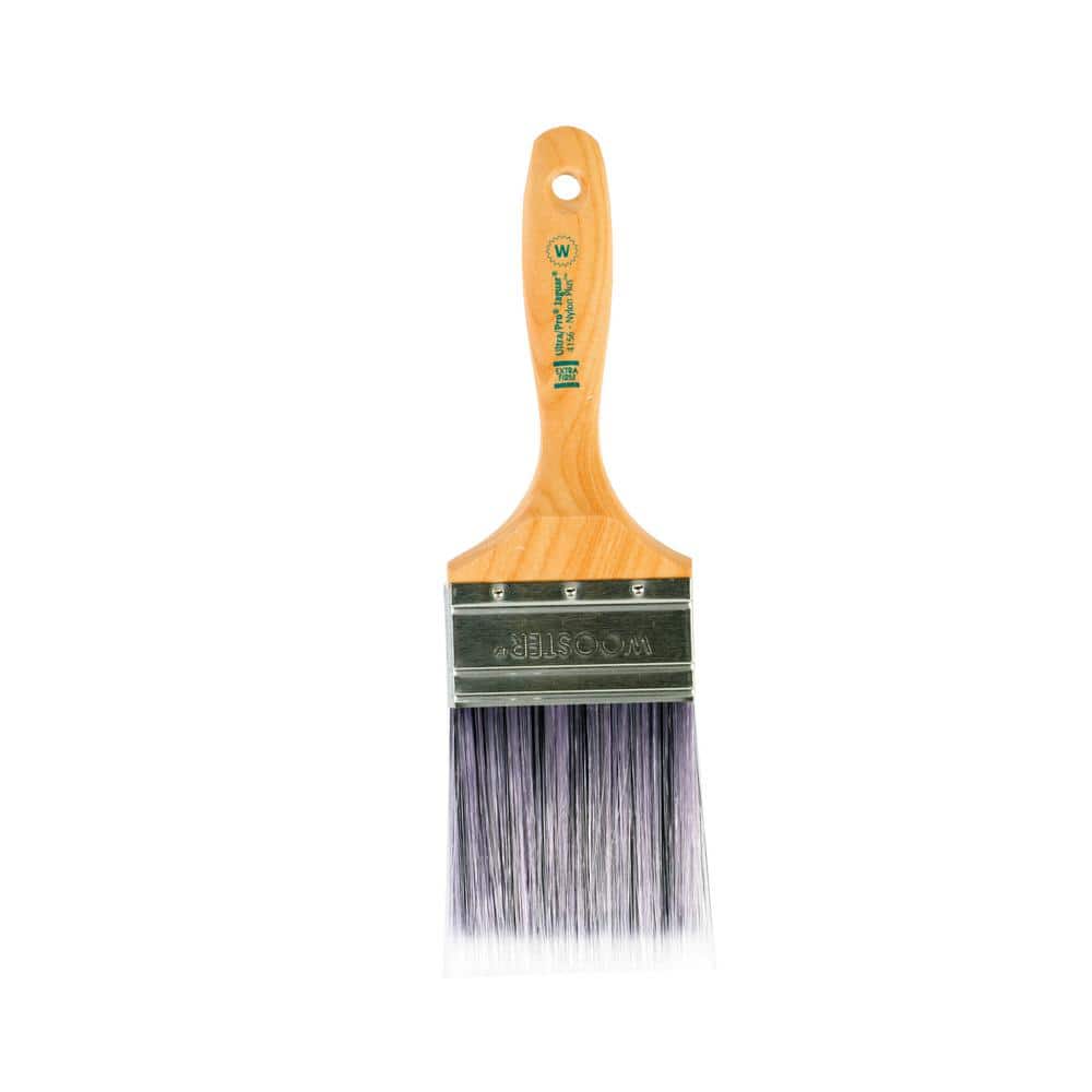 Wooster 3 in. Nylon Ultra/Pro Extra-Firm Flat Brush (2)