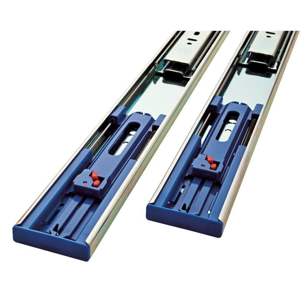 Liberty 1 Pair 22 in. Soft Close Full Extension Side Mount Ball Bearing Drawer Slide 1-Pair (2 Pieces)