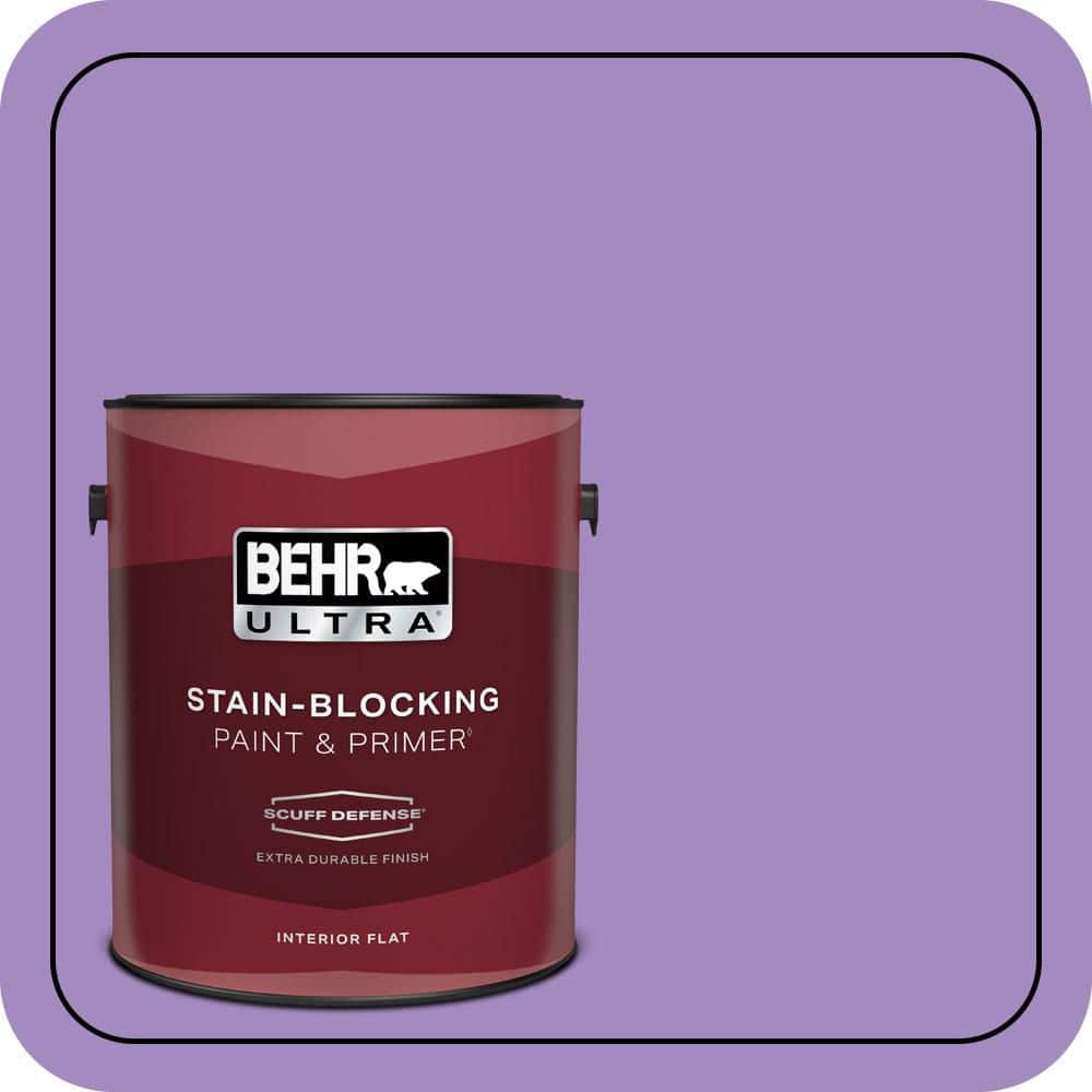 BEHR ULTRA 1 gal. #P570-4 Classic Bouquet Extra Durable Flat Interior Paint & Primer (1)