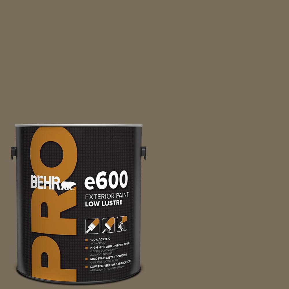 BEHR PRO 1 gal. #730D-6 Coconut Husk Low Luster Exterior Paint