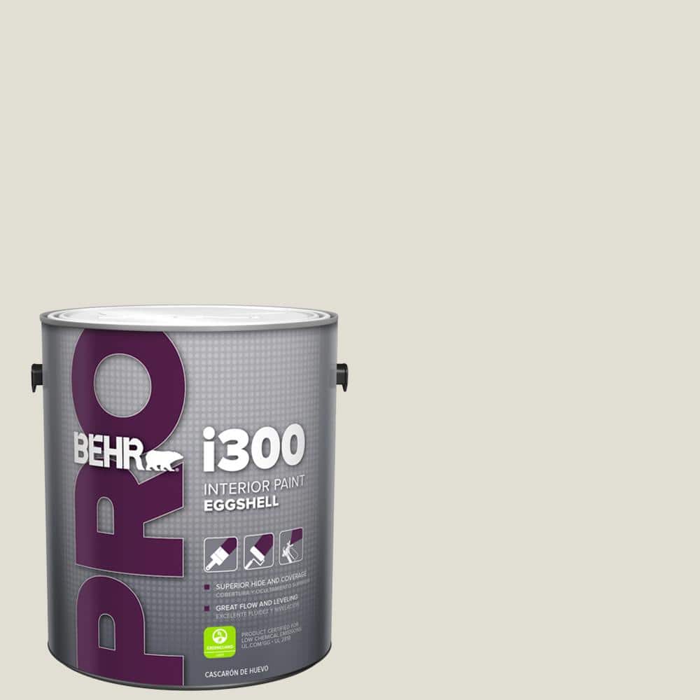 BEHR PRO 1 gal. #PPU24-15 Mission White Eggshell Interior Paint (1)