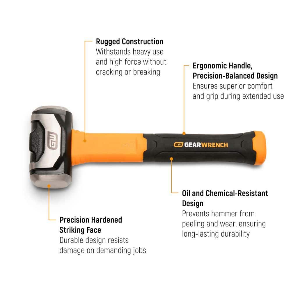 GEARWRENCH 48 oz. Drilling Hammer with Fiberglass Handle (2)