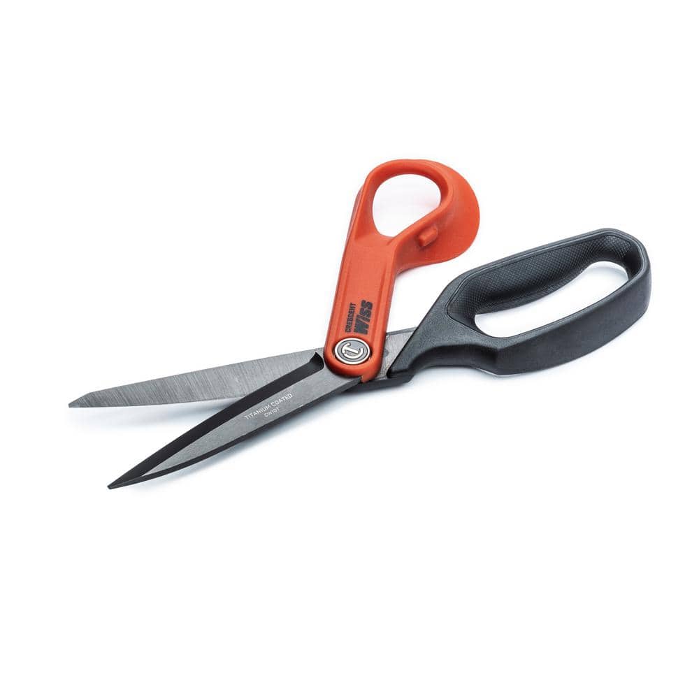 Crescent Wiss 10 in. Titanium Coated Offset Tradesman Scissors (4)