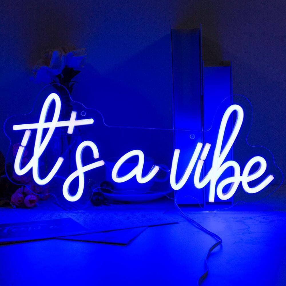 Afoxsos Open Neon Sign Dimmable Green Leaf LED Wall Decor Neon Light for Bedroom Bar Man Cave Club Pub Party 1 Piece (2)