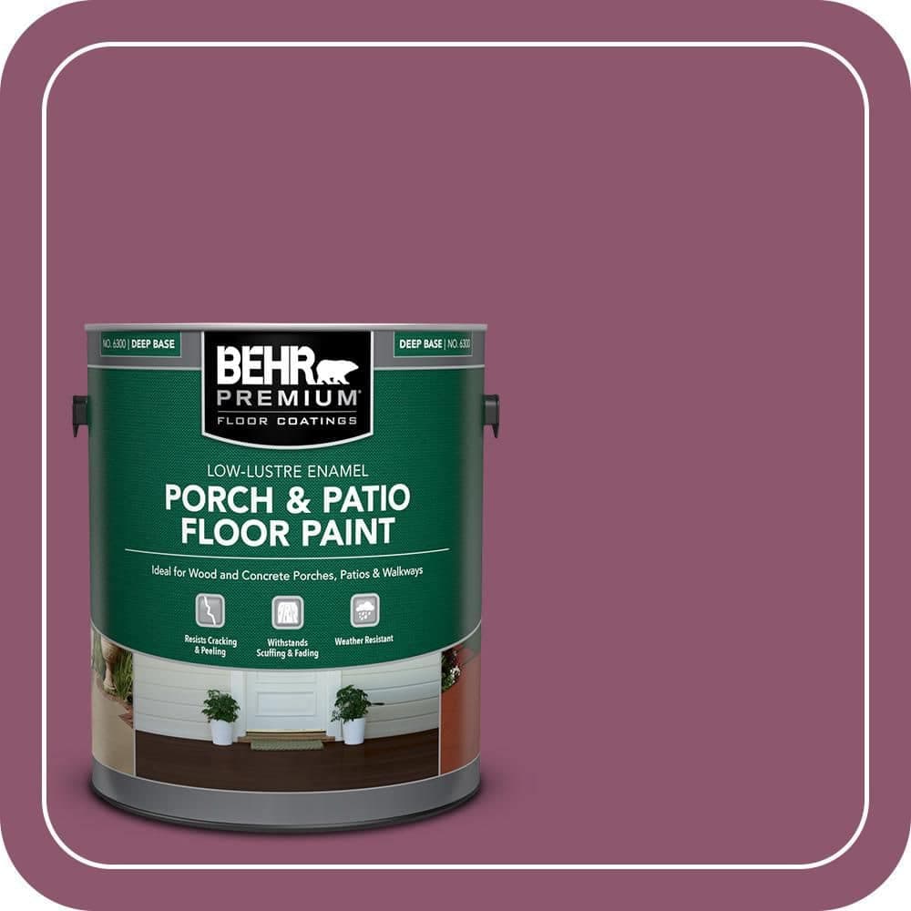 BEHR PREMIUM #PPU1-17 Low-Lustre Enamel Interior/Exterior Porch and Patio Floor Paint (1)