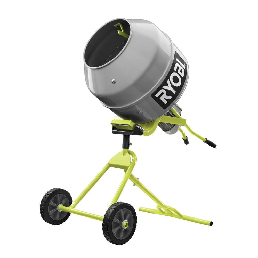 RYOBI 5.0 cu. ft. Portable Corded Concrete Mixer
