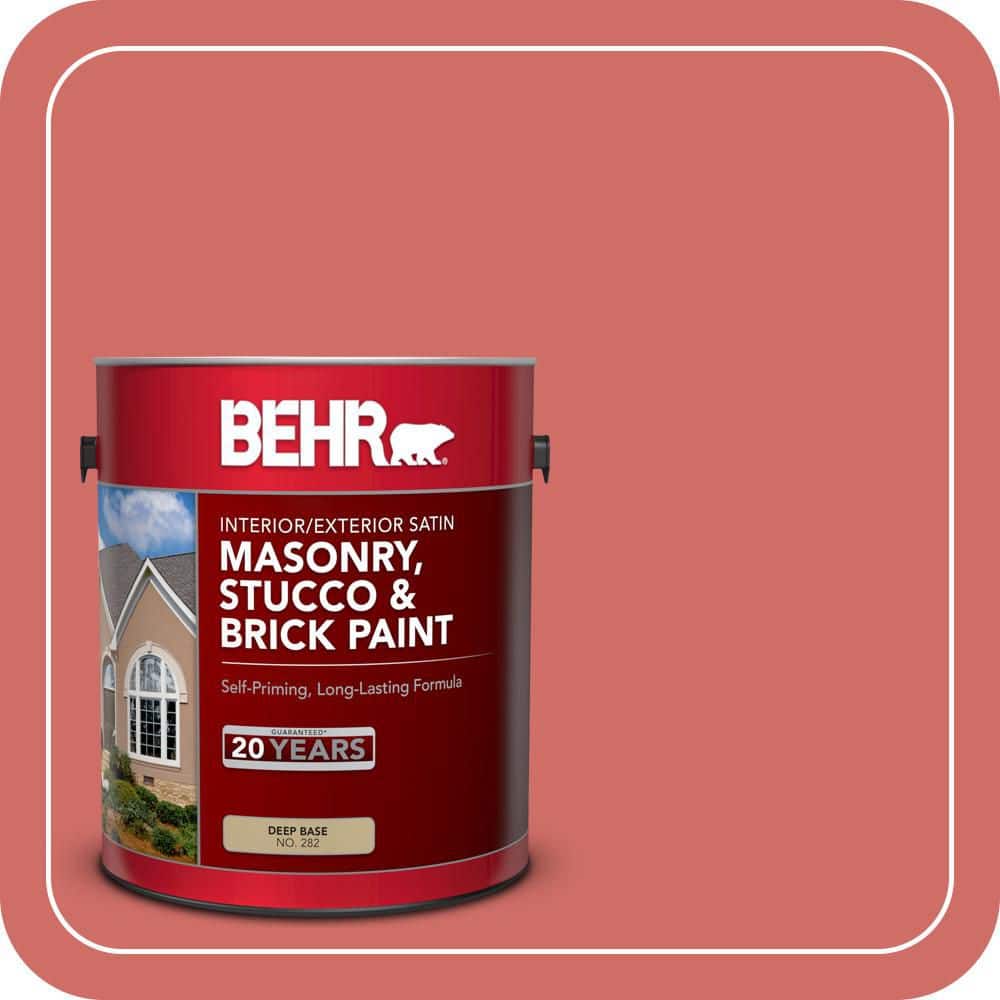 BEHR 1 gal. #M160-6 Matadors Cape Satin Interior/Exterior Masonry, Stucco and Brick Paint