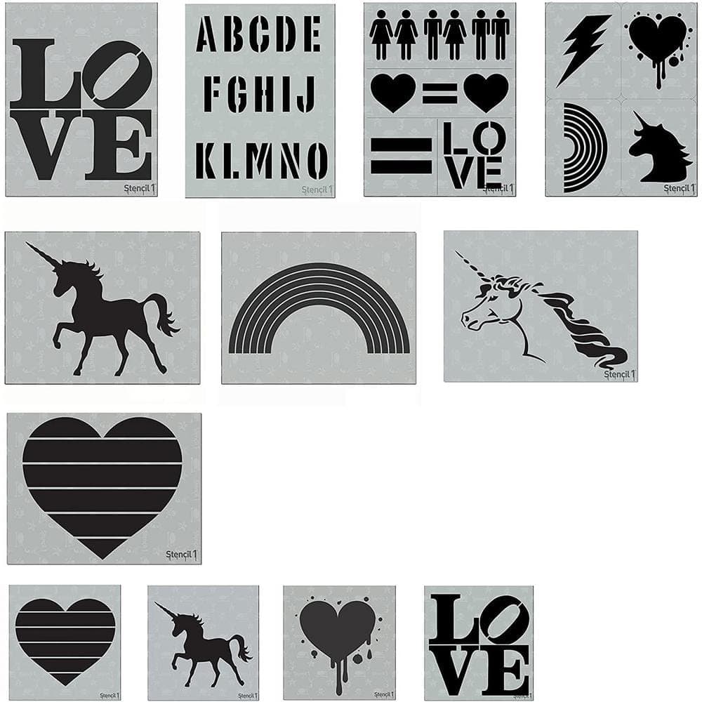 Stencil1 Pride & Equality Stencil Bundle
