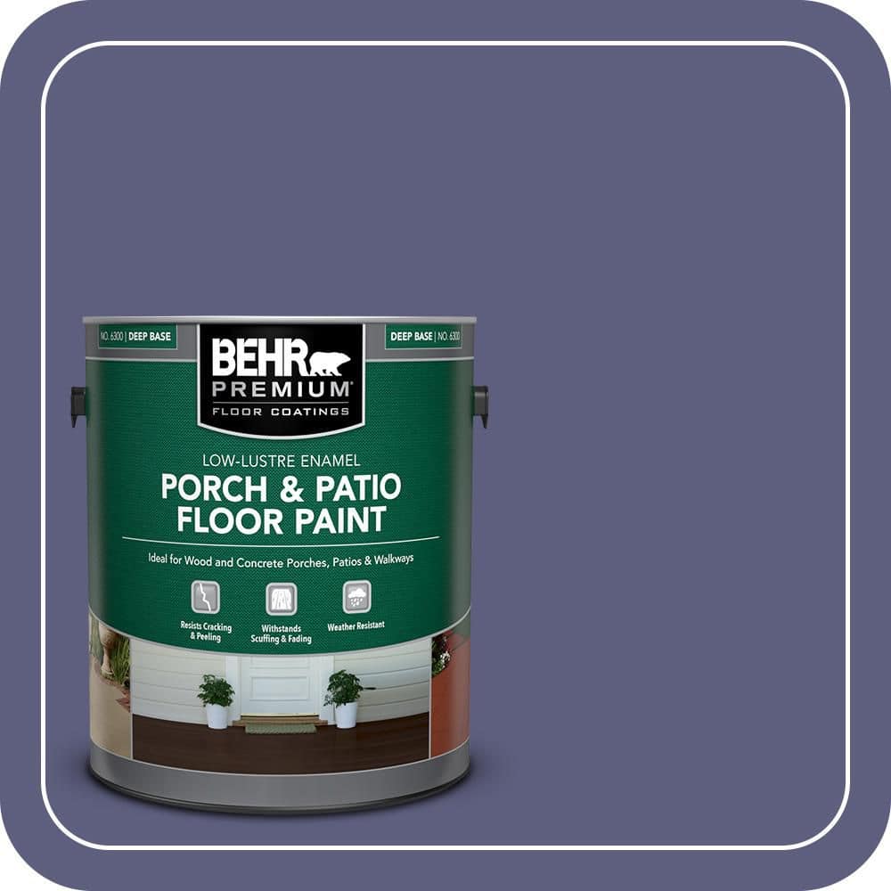 BEHR PREMIUM #M550-7 Low-Lustre Enamel Interior/Exterior Porch and Patio Floor Paint (1)