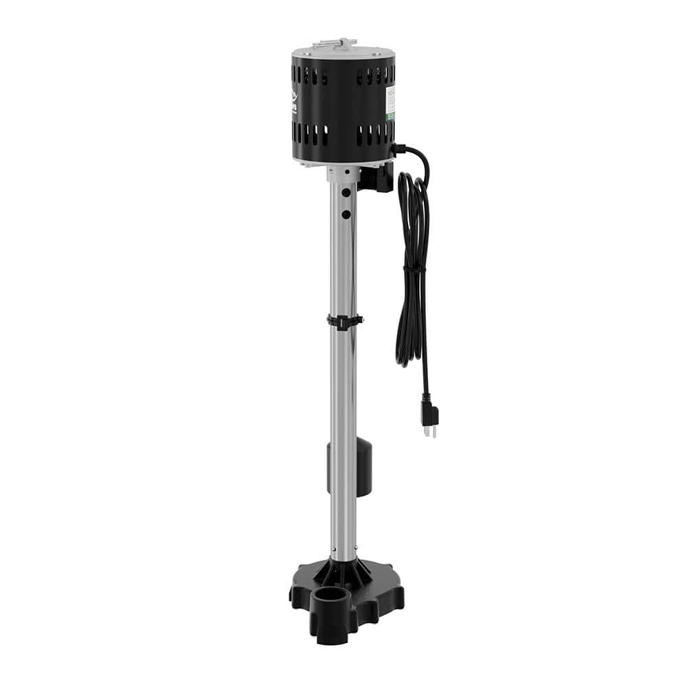 K2 1/2 HP Stainless Steel and Cast Iron Pedestal Sump Pump (3)