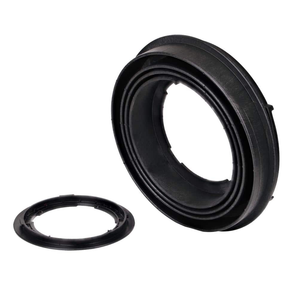 NDS Outlet Adapter with Reducer Ring for 24 in. Catch Basin Drain, Connects to 3 in. to 12 in. Drain Pipes (2)