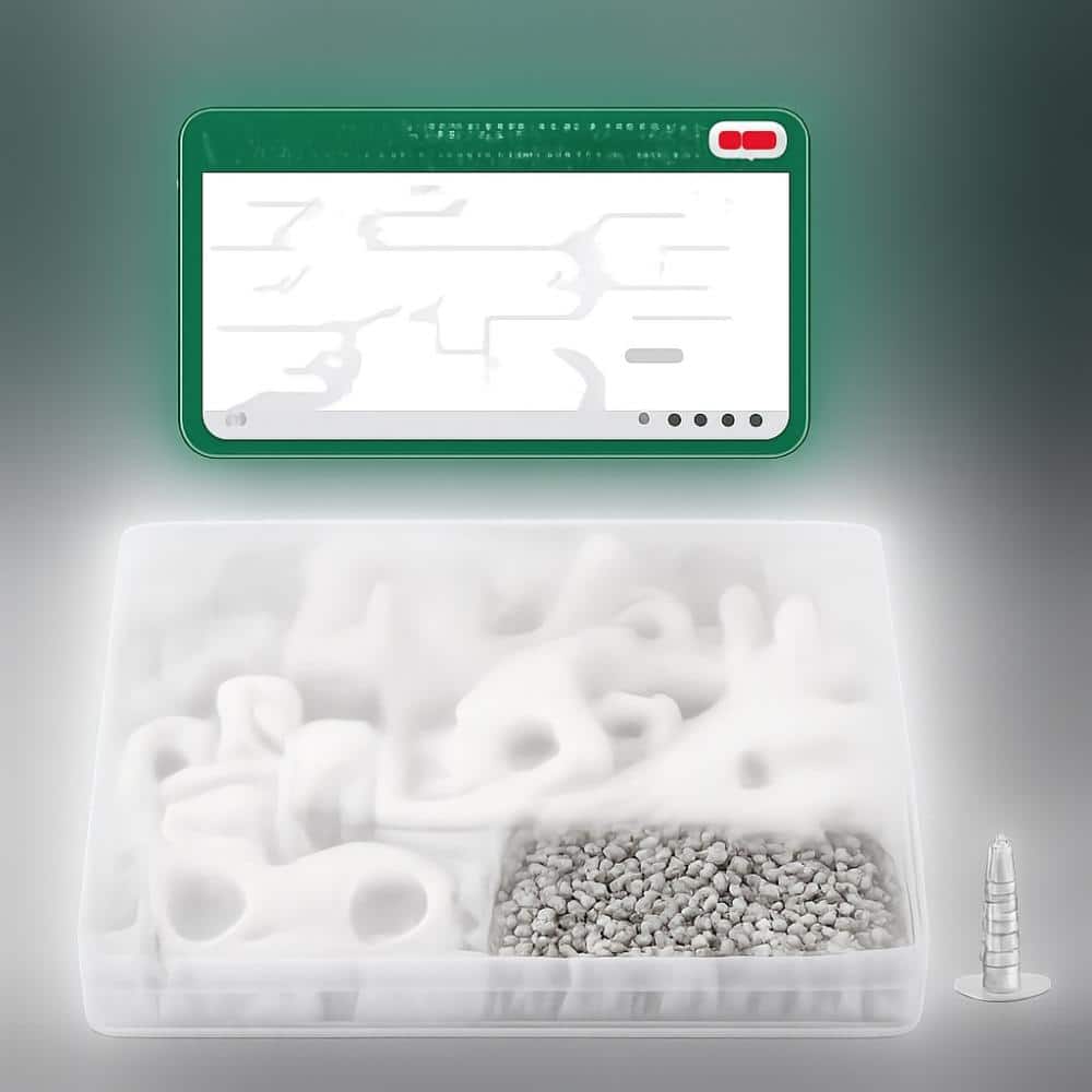 Unbranded 300-Piece Nylon R-Type Cable Clamp Assortment with M4 Screws, 6 Sizes 3/16 to 1 in White Wire Mounting Clips