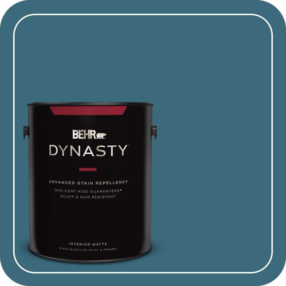 BEHR DYNASTY 1 gal. #S460-6 Mammoth Mountain One-Coat Hide Matte Interior Stain-Blocking Paint & Primer