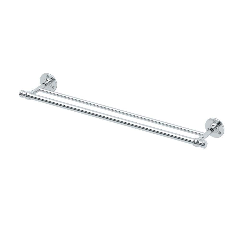 Gatco Cafe 24 in. L Double Towel Bar in Chrome (1)