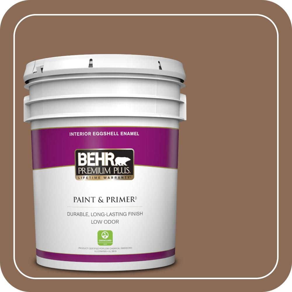 BEHR PREMIUM PLUS 5 gal. #MQ2-43 Antiquities Eggshell Enamel Low Odor Interior Paint & Primer