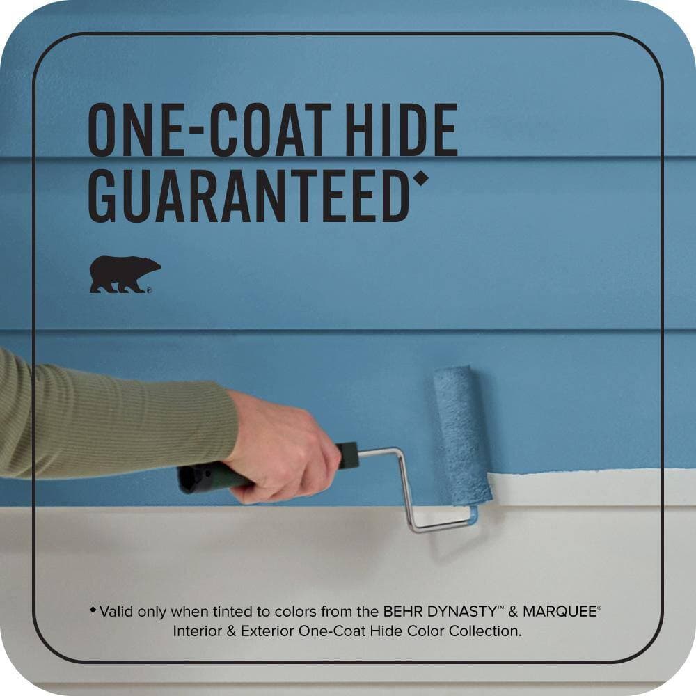 BEHR MARQUEE 5 gal. #M500-4 Hemisphere Flat Exterior Paint & Primer (3)