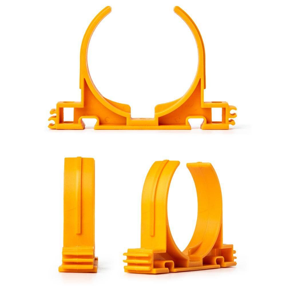 ‎POWERTEC Open Style Hangers for 2-1/2 in. Dust Collection Pipe and Hose with Multi Mounting Options (10-Pack) (3)