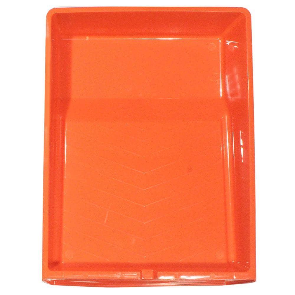 PRIVATE BRAND UNBRANDED 9 in. Deep Well Plastic Paint Roller Tray