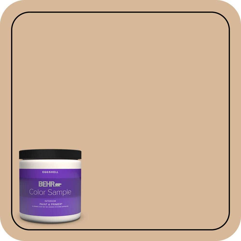 BEHR PREMIUM PLUS #S260-3 Dusty Gold Enamel Low Odor & Primer (1)