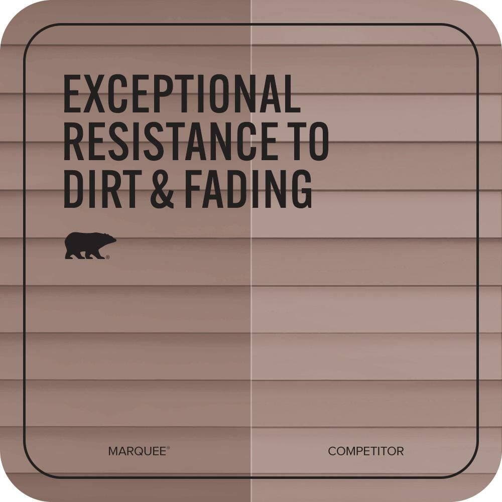 BEHR MARQUEE 1 gal. #N160-5 Chocolate Delight Flat Exterior Paint & Primer (4)