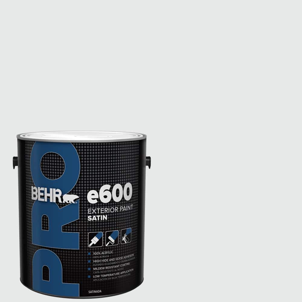 BEHR PRO 1 gal. #PR-W10 Swirling Water Satin Enamel Exterior Paint (1)