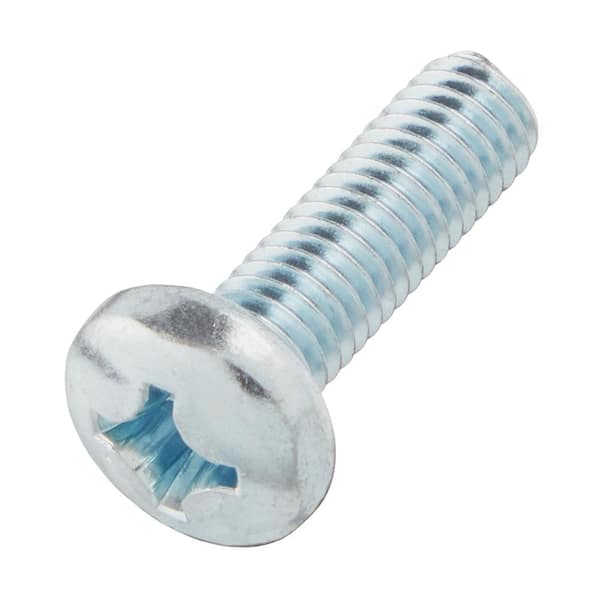 Everbilt M6-1.0 x 20mm Zinc Pan Head Phillips Drive Machine Screw 4-Pieces (2)