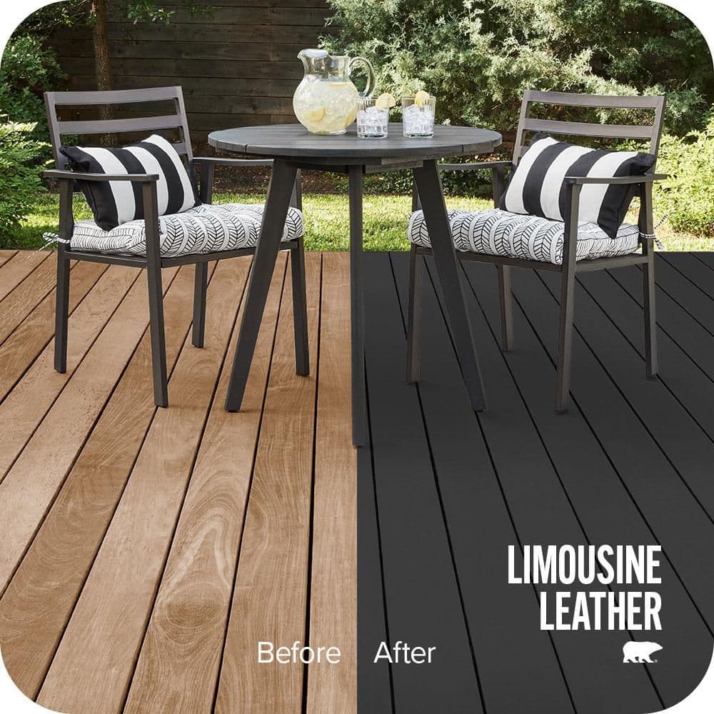 BEHR PREMIUM #MQ5-05 Color Waterproofing Exterior Wood Stain and Sealer (2)