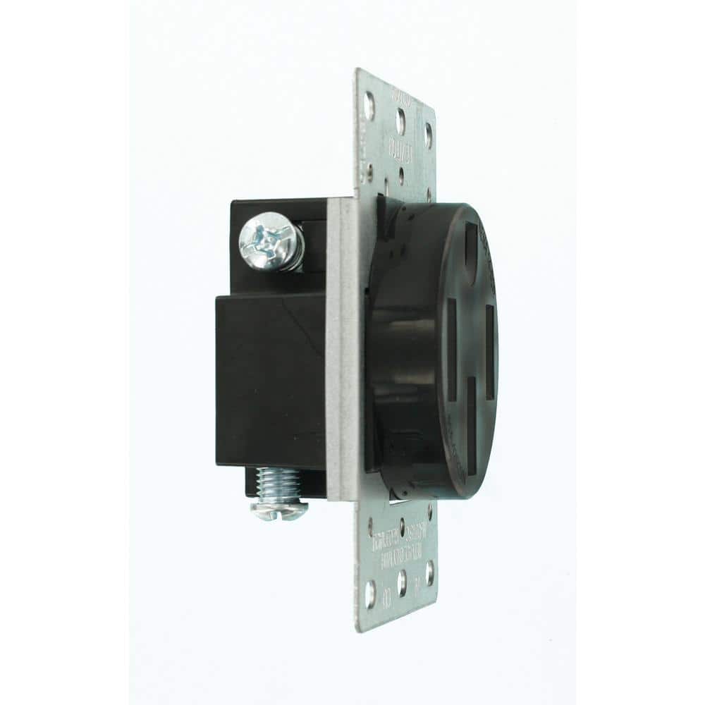 Leviton Amp Flush Mount Shallow Single Outlet (3)