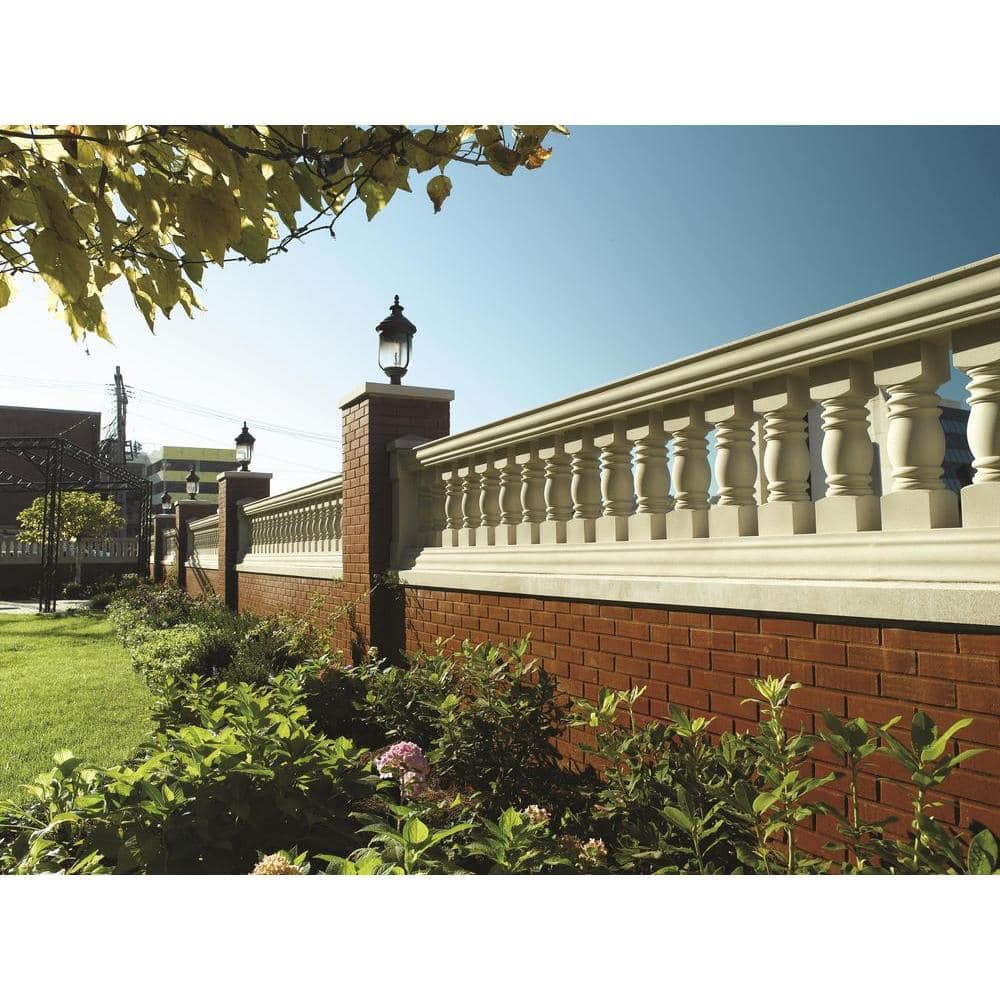 Fypon 28 in. x 2-1/2 in. x 2-1/2 in. Polyurethane Ashley Baluster for 5 in. Balustrade System (2)