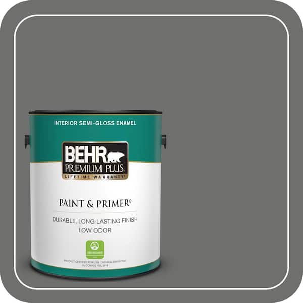 BEHR PREMIUM PLUS Home Decorators Collection #HDC-AC-17A Welded Iron Enamel Low Odor & Primer (4)