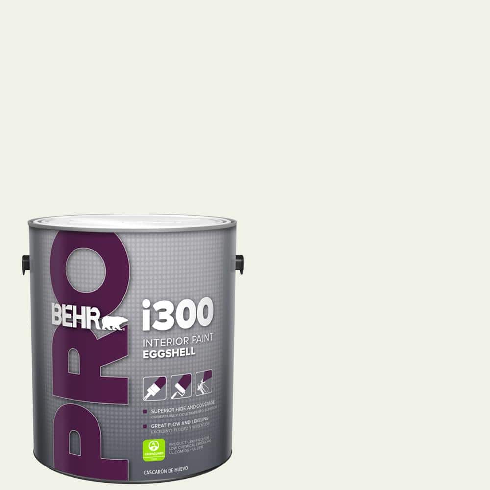 BEHR PRO 1 gal. #PPU18-07 Falling Snow Eggshell Interior Paint