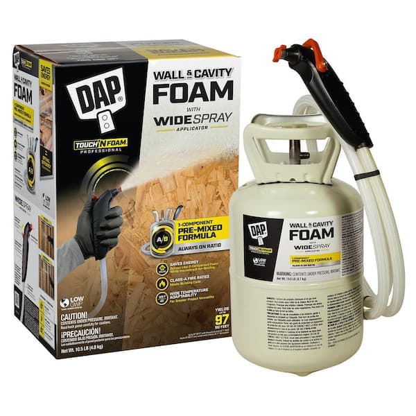 DAP Touch 'N Foam Wall and Cavity Low-GWP 10.5 lb. Spray Foam Sealant Kit (2)