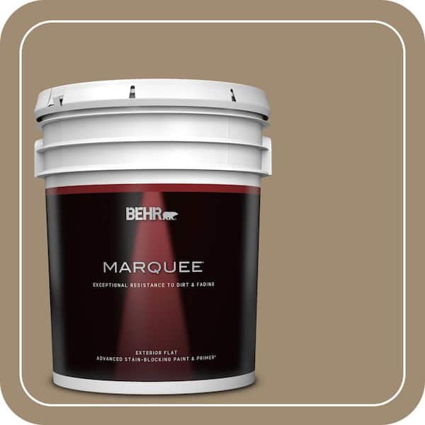 BEHR MARQUEE 5 gal. #T14-17 Archivist Flat Exterior Paint & Primer (2)