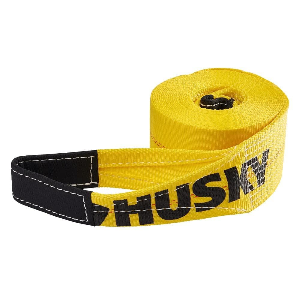 Husky 4 in. x 30 ft. Vehicle Recovery Strap (1)