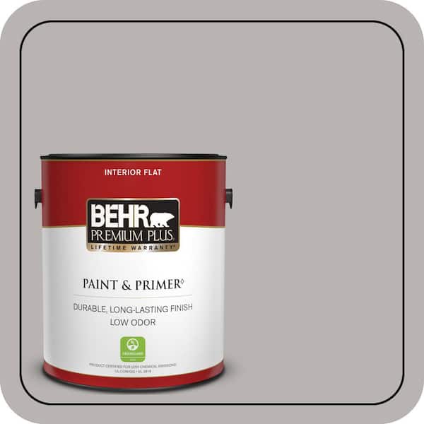 BEHR PREMIUM PLUS #790E-3 Porpoise Enamel Low Odor & Primer (3)