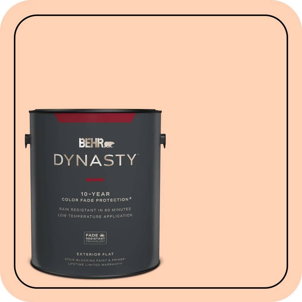 BEHR DYNASTY 1 gal. #P200-2A Hug Goodbye Flat Exterior Stain-Blocking Paint & Primer