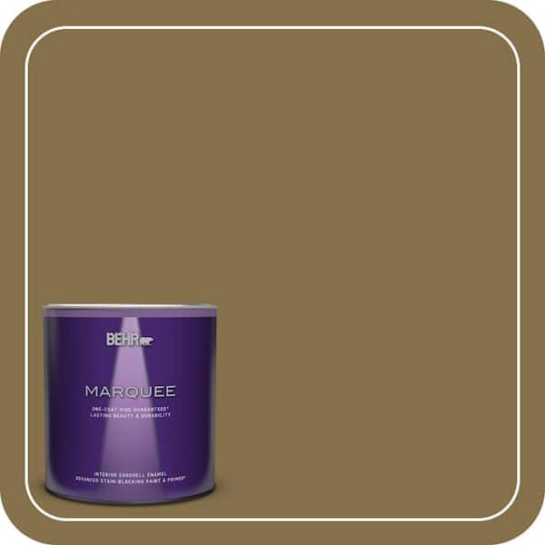BEHR PREMIUM PLUS #350F-7 Wild Mushroom Enamel & Primer Color Sample (3)