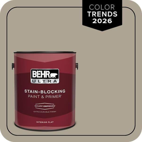 BEHR PREMIUM PLUS Home Decorators Collection #HDC-NT-14 Smoked Tan Enamel Low Odor & Primer (2)