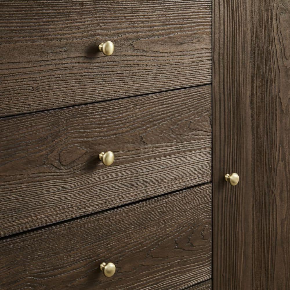 James Martin Vanities Gracyn 71.8 in. W x 21.4 in. D x 34.8 in. H Double Bath Vanity Cabinet Without Top in Sable (2)
