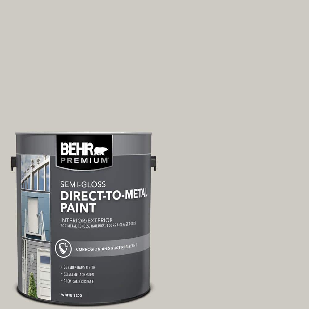 BEHR PREMIUM 1 gal. #790C-3 Dolphin Fin Semi-Gloss Direct to Metal Interior/Exterior Paint