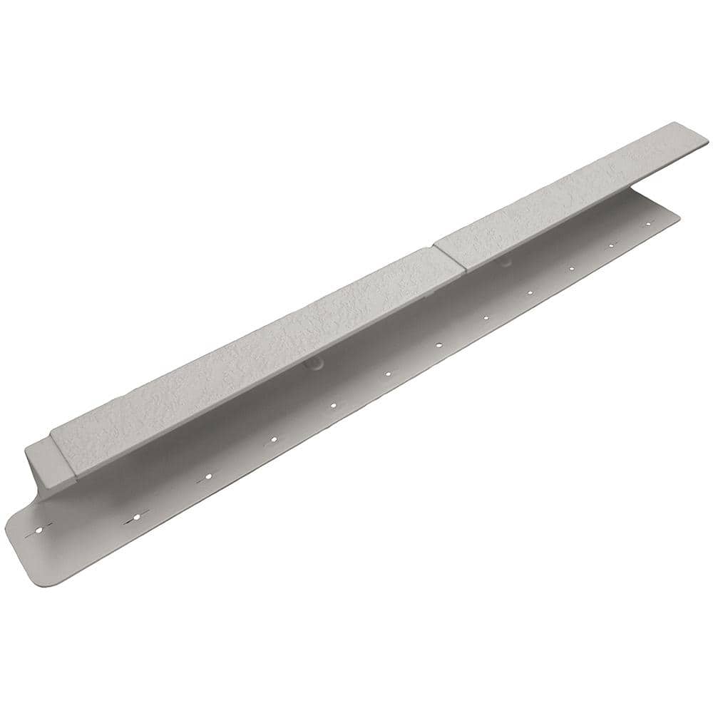 NovikTrim 1.6 in. x 24.25 in. 1-Piece Polymer Trim in Gray Mortar (20 Per Box)
