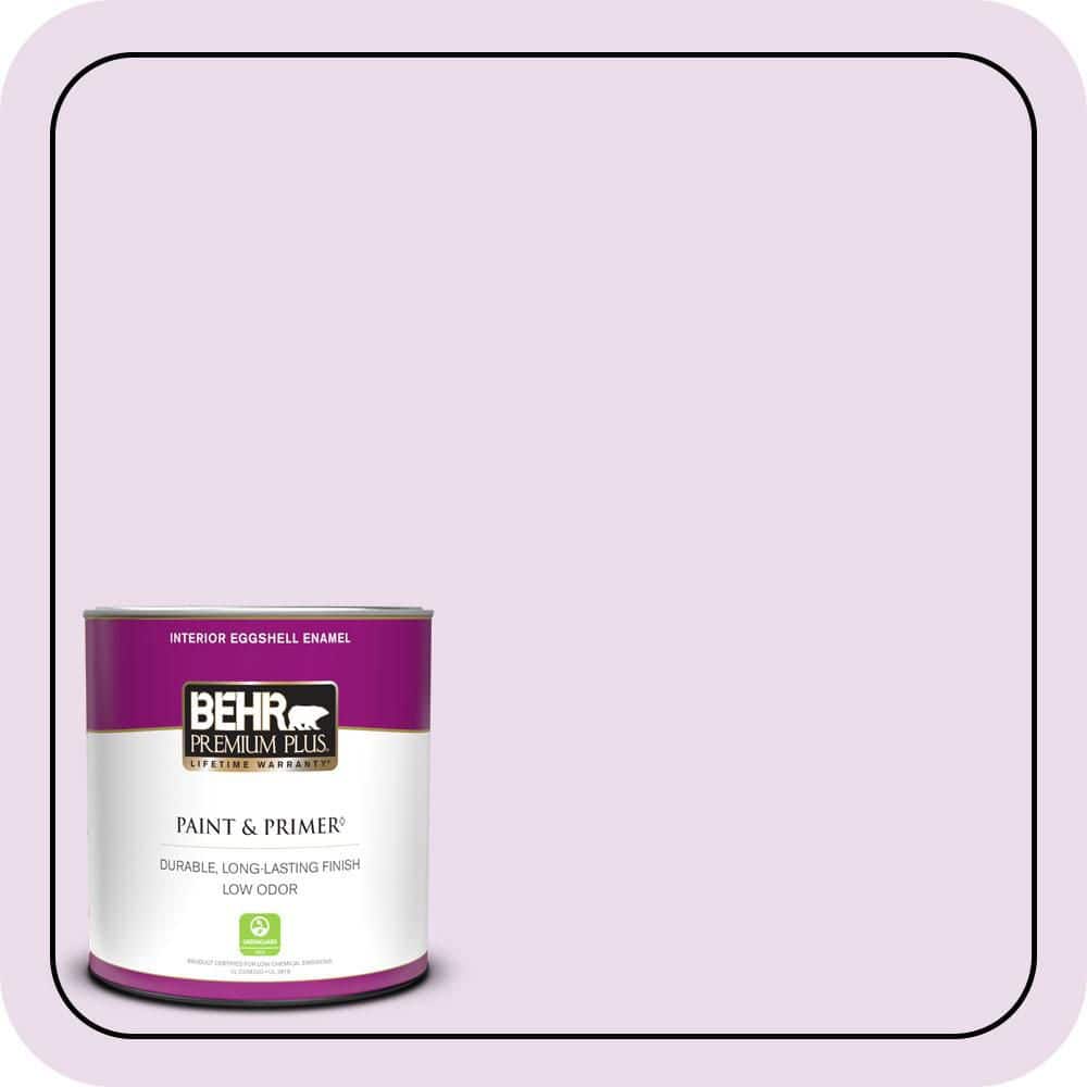 BEHR PREMIUM PLUS #P100-1 Sprinkle Enamel & Primer Color Sample