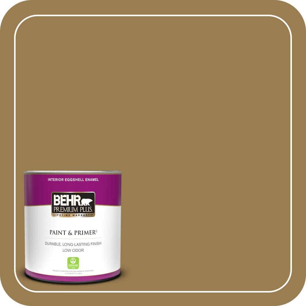BEHR PREMIUM PLUS #320F-6 Wool Tweed Enamel Low Odor & Primer (1)