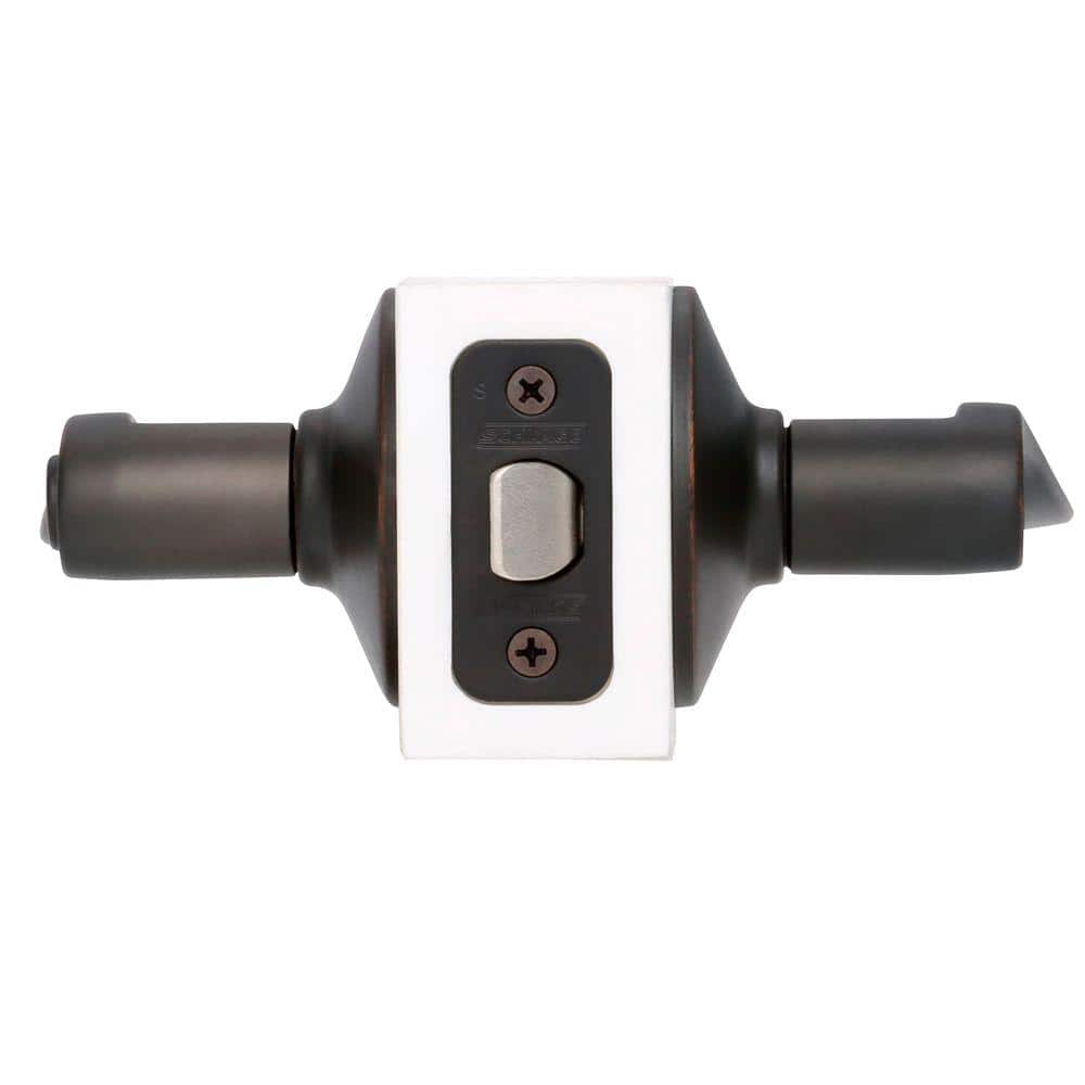 Schlage Accent Aged Bronze Privacy Bed/Bath Door Handle (3)