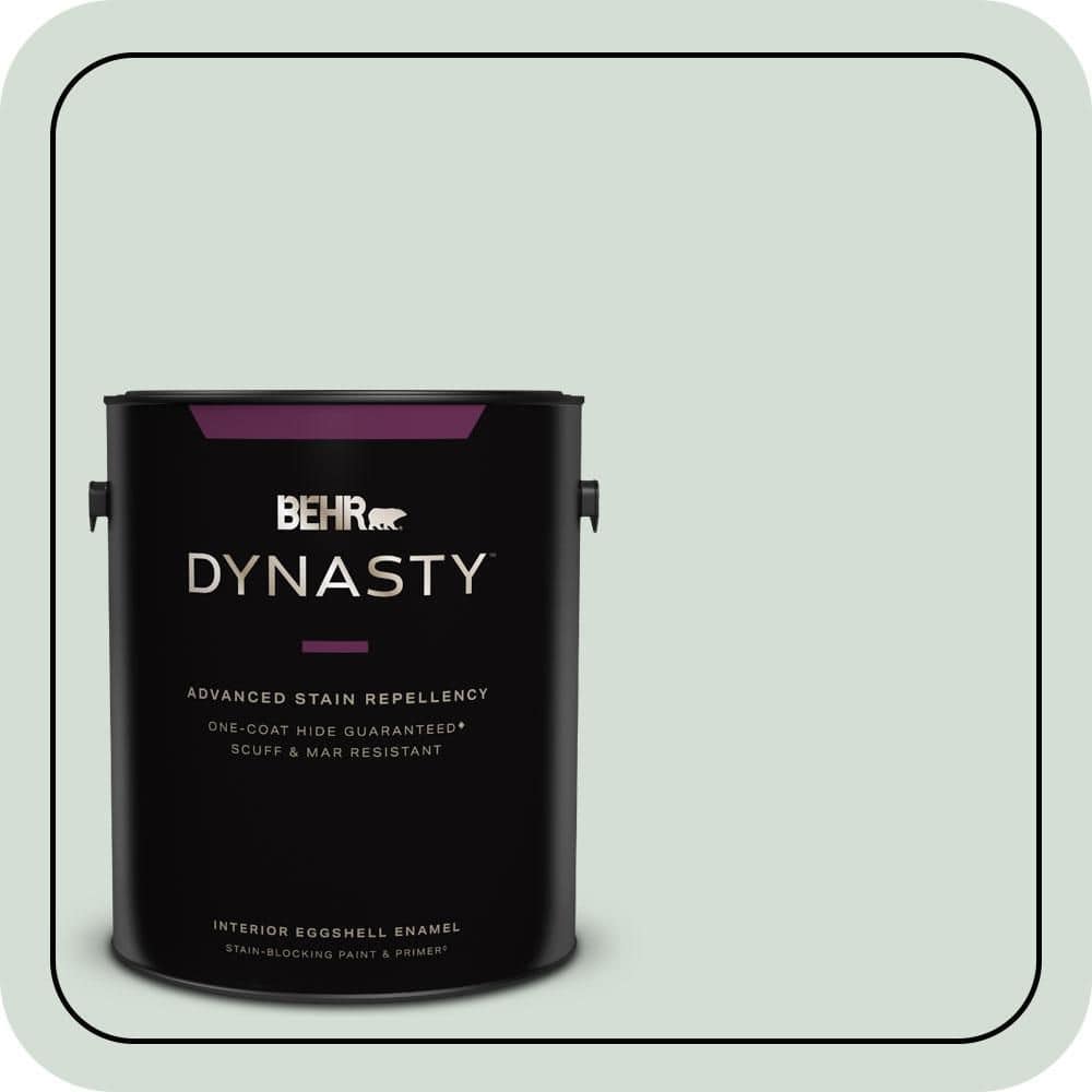 BEHR DYNASTY 1 gal. #700E-2 Lime Light Eggshell Enamel Interior Stain-Blocking Paint & Primer