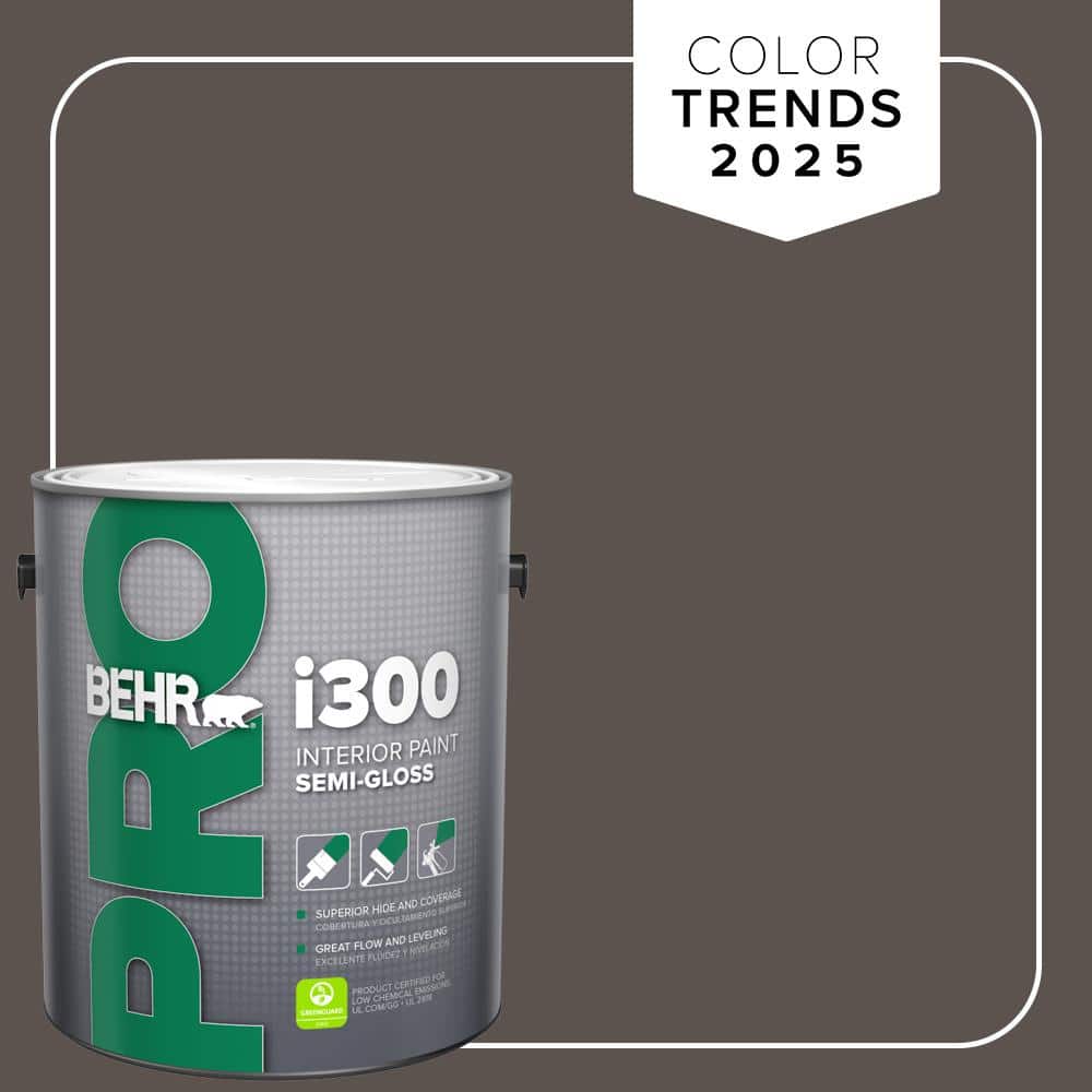BEHR PRO 1 gal. #MQ2-54 Gardeners Soil Semi-Gloss Interior Paint