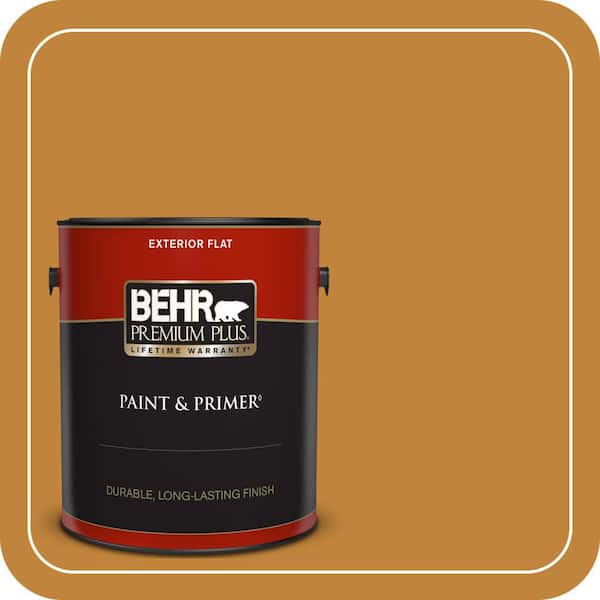 BEHR PREMIUM PLUS #M260-7 Back to School Enamel Interior Stain-Blocking Paint and Primer (2)