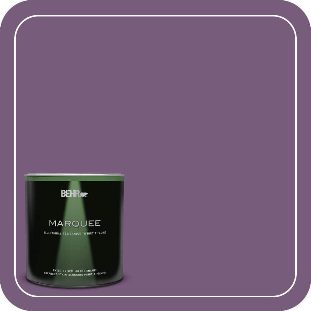 BEHR MARQUEE 1 qt. #670D-7 Gala Ball Semi-Gloss Enamel Exterior Paint & Primer